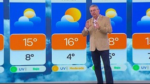 'Se mantendrá con abundante nubosidad': Baja la temperatura máxima en Santiago durante este miércoles