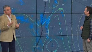 Este fenómeno llevará precipitaciones a sectores del norte: Se extenderían hasta la cordillera de Valparaíso y la RM