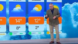 'Baja notoriamente la mínima' en Santiago este viernes: Los termómetros se alzarán hasta esta cifra en la tarde