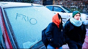 Heladas desde Valparaíso hasta el Biobío durante 3 días consecutivos: Meteorología pronostica -2°C en estos sectores