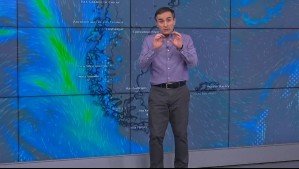 Viene con lluvia y viento: Así avanzará el sistema frontal 'de características meridionales' que llegará este jueves