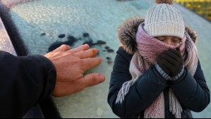 Alta presión fría se aproxima a Valparaíso y Santiago: En estos sectores de seis regiones esperan temperaturas bajo 0°C