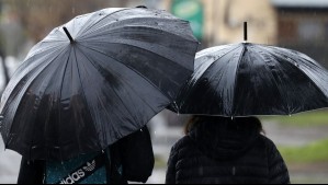Vuelve la lluvia al sur: Precipitaciones persistirán en Temuco, Valdivia y Puerto Montt hasta este momento