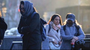 'Una semana marcada por las heladas' en la zona central: La temperatura media rondaría cifras de un dígito en Santiago