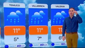 'Lluvias intensas' en todo este tramo: Pronóstico del tiempo de Alejandro Sepúlveda para este martes 7 de julio