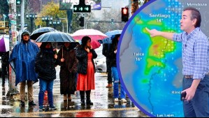 'Se reactiva el corredor de tormentas hacia Chile': Estos días se presentarían lluvias desde Atacama hasta la Patagonia