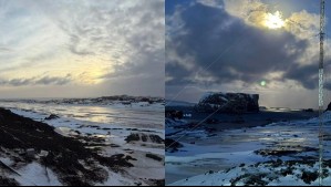 Preocupación por la Antártica en imágenes: 'Las precipitaciones se han presentado en forma de lluvia en lugar de nieve'