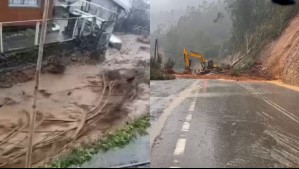 Videos evidencian la afectación por el aluvión registrado en esta comuna del sur: 'Volverá a llover' desde este jueves