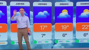 Sigue la abundante nubosidad este jueves: Precipitaciones 'podrían caer en zonas de Santiago' al inicio de la jornada