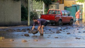 Alerta preventiva en 10 comunas de la RM por lluvias: 'La posibilidad de aluviones y derrumbes es alta' en este sector
