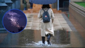 'Superarían los 80 mm' en 12 horas: Lluvias con isoterma 0 alta y tormentas eléctricas se concentrarán aquí este viernes