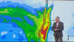 La lluvia 'no tendrá interrupción': Toda esta zona 'va a ser afectada por un río atmosférico categoría 4'