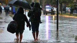 Alarma meteorológica en Coquimbo, Valparaíso y la Región Metropolitana: Tendrán precipitaciones intensas por tres días