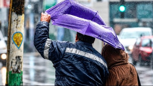 Nuevo pulso del sistema frontal en Valparaíso: Meteorología pronostica hasta 30 mm de lluvia en menos de 24 horas