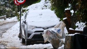 Pronostican nevadas moderadas en dos regiones desde la noche de este miércoles: Aquí acumularán hasta 65 centímetros