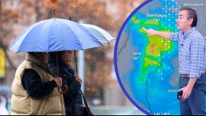 Regresa la lluvia a Santiago: Estos son los días en que podrían presentarse nuevas precipitaciones en la capital