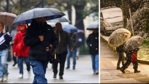 Precipitaciones se mantendrán en 11 regiones durante este viernes: Pronóstico oficial prevé lluvias, aguanieve y nieve