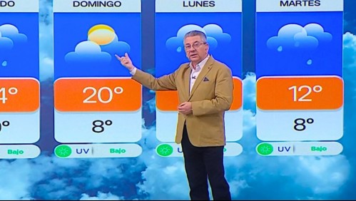 'Volveremos a tener precipitaciones' en Santiago: Pronostican una mañana abrigada y abundantes nubes para este sábado
