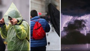 Lluvias, vientos y tormentas eléctricas para este sábado: Precipitaciones persistirán en localidades de 11 regiones