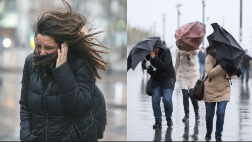 Sistema frontal se acerca con vientos de hasta 70 km/h: Meteorología emite aviso para zonas desde Coquimbo hasta Biobío