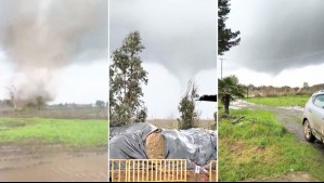 'Enjambre de tornados' en la región de Ñuble: Se reportan los primeros daños materiales