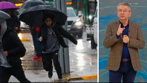 'Viene acompañado de un río atmosférico categoría 4': Sistema frontal dejaría las lluvias más intensas en estos sectores