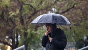 Precipitaciones persistirán en la RM y otras nueve regiones: Pronóstico oficial de lluvias para este lunes