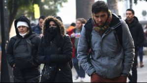 'Puede haber sectores con -4°C en la Región Metropolitana': Aire polar dejaría estas mínimas en el centro de Santiago