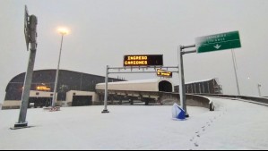 'Han caído 6,6 metros de nieve': Paso Los Libertadores podría mantenerse cerrado por más de 25 días consecutivos