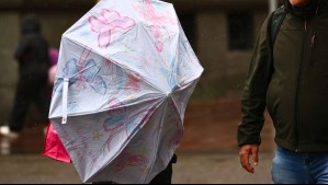Arranca el temporal con lluvias y vientos este miércoles: Precipitaciones alcanzarán la RM y otras nueve regiones