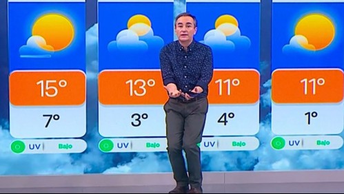 'Mucho frío' en Santiago para este viernes: Alejandro Sepúlveda actualiza el pronóstico para el resto de la semana