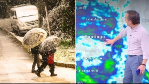 'Llega un frente frío con aire polar y nieve': Sepúlveda revela que avanzará desde el sur hasta estas comunas de la RM