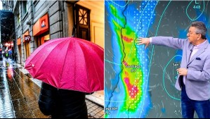 Se vienen varios días con lluvia a Santiago: Jaime Leyton adelanta pronóstico para la próxima semana