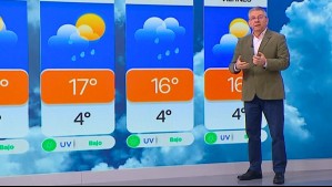 'Cobertura nubosa importante' persistirá en Santiago este martes: 'Masa de aire frío' dejará estas temperaturas