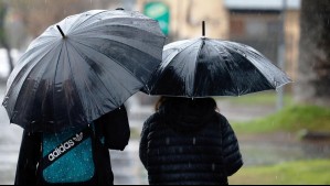 Llega la lluvia a la zona central este jueves: Precipitaciones abarcarán estas localidades de 12 regiones