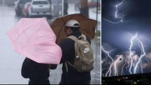 Viento de hasta 80 km/h y tormentas eléctricas hasta este sábado: Meteorología emite avisos para estas tres regiones