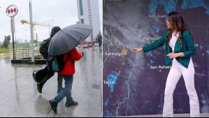La semana comenzará con lluvia en Santiago: Hasta esta hora del lunes se esperan precipitaciones en la capital