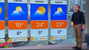 'El calorcito mandará' en Santiago: Pronostican temperaturas sobre 20°C y nieblas para este miércoles