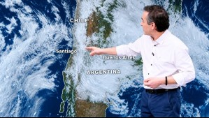 'Se ven 4 sistemas frontales para la próxima semana': Sepúlveda adelanta que vienen con un río atmosférico categoría 3