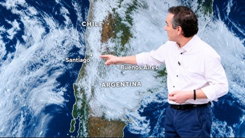 'Se ven 4 sistemas frontales para la próxima semana': Sepúlveda adelanta que vienen con un río atmosférico categoría 3