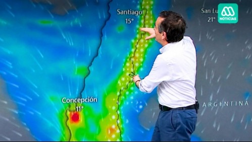 'Comienza una sucesión de sistemas frontales': Alejandro Sepúlveda anticipa el regreso de las lluvias a Santiago