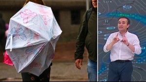 'Vienen con vientos': Estas condiciones propiciarían el retorno de las lluvias a la zona central en la próxima semana