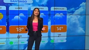 'La temperatura tenderá a ir disminuyendo' en Santiago este domingo: 'Se aproximan las lluvias' a la capital