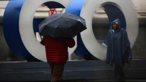 Confirmado: Habrá precipitaciones en Santiago y otras comunas de la Región Metropolitana durante tres días seguidos