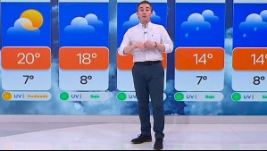 'Acumulados que rondarían los 50 mm': Pronóstico actualizado de Santiago para este lunes y el resto de la semana hábil