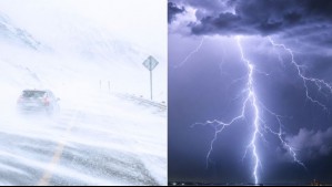 Tormentas eléctricas y nieve en el Norte Grande: Meteorología emite avisos para estas dos regiones