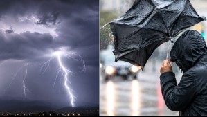 Tormentas eléctricas y fuertes rachas de vientos: DMC emite aviso para cinco regiones por 'inestabilidad post frontal'