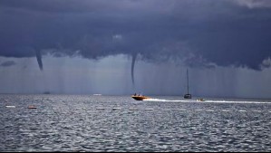 'Condiciones propicias para la formación de trombas marinas': Nubes convectivas podrían formarse en estas tres regiones