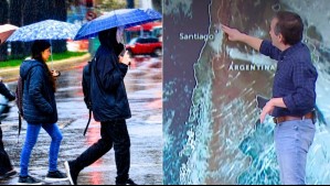 'Se reactiva la probabilidad de precipitaciones': Sepúlveda actualiza pronóstico para Santiago hasta el próximo martes
