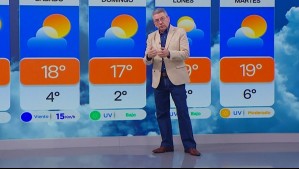 'Comienza a estabilizarse más claramente el ambiente': Santiago registraría una mañana fría y tarde cálida este sábado